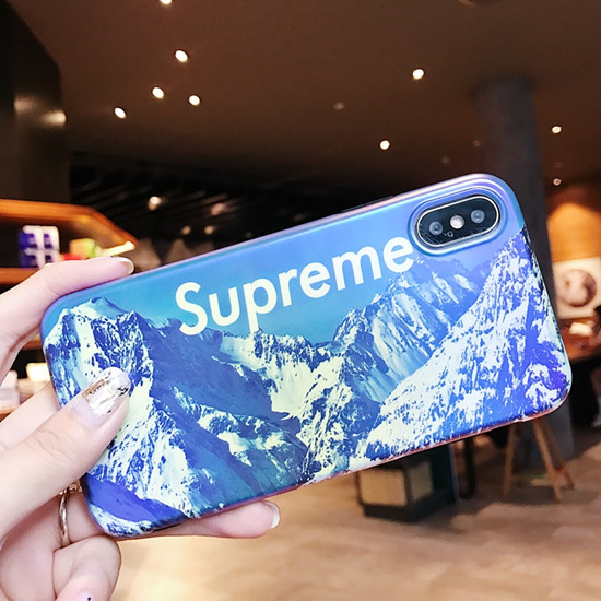 SUPREME アイホンXケース 個性的