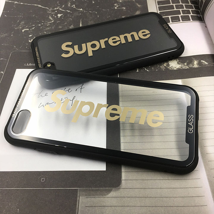 SUPREME IPHONEXS ガラスケース 強化ガラス