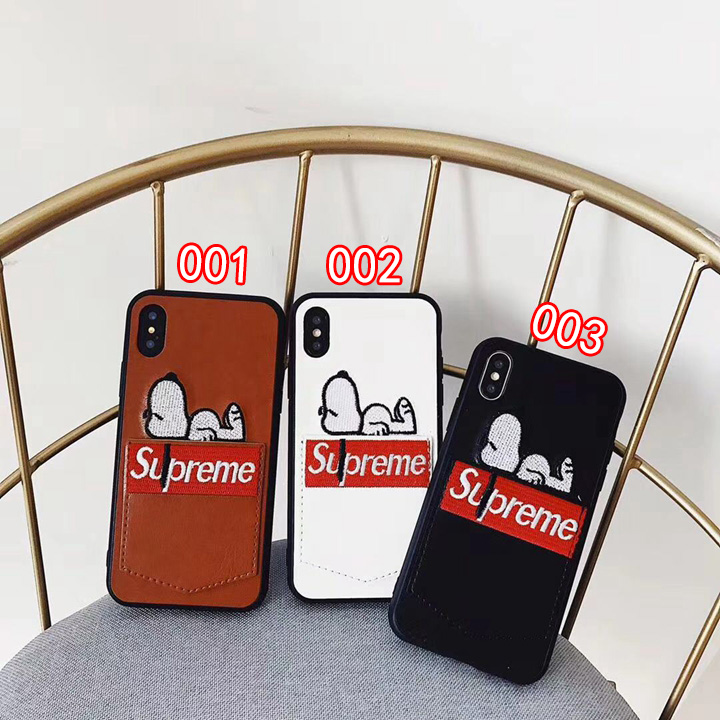 SUPREME スヌーピー iphonexs maxケース 可愛い