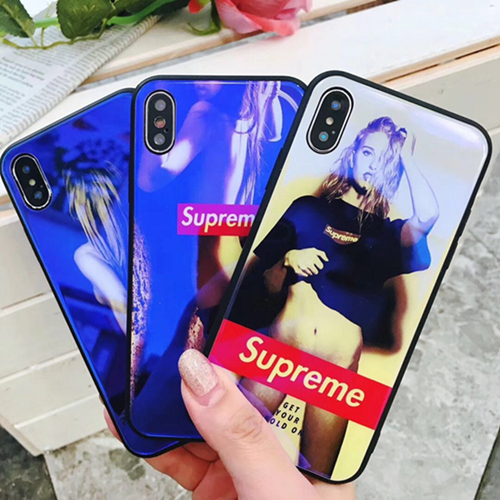 セクシー風 iPhonexs マックスケース supreme