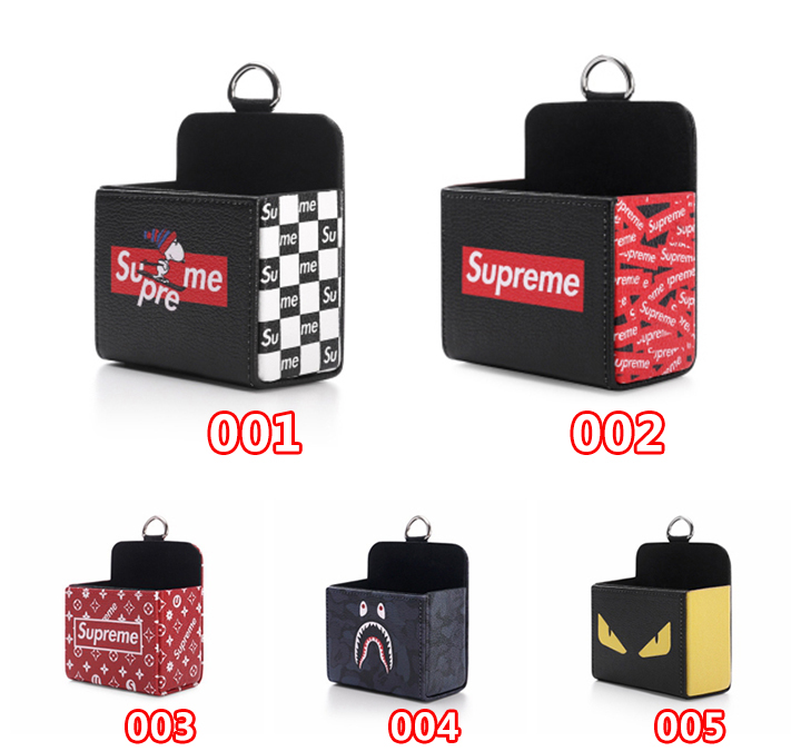 車載アクセサリー SUPREME 車載ポーチ