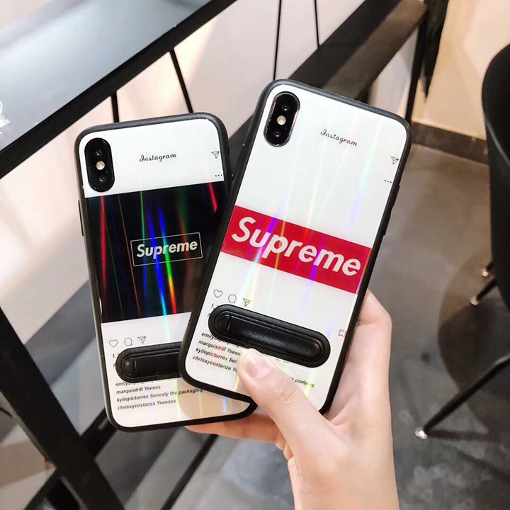 SUPREME iphonexs maxカバー 鏡面