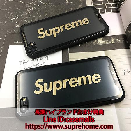 SUPREME IPHONEX ガラスケース お洒落