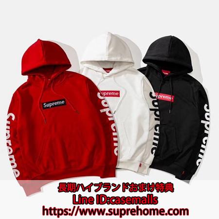 SUPREME パーカー 個性的