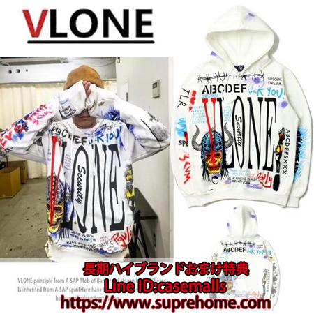 VLONE パーカー ヒップホップ