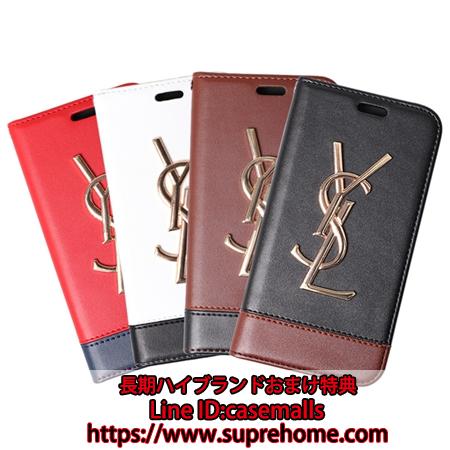 iphonexs max 手帳ケース ysl カード収納