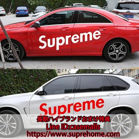 SUPREME カッティングステッカー