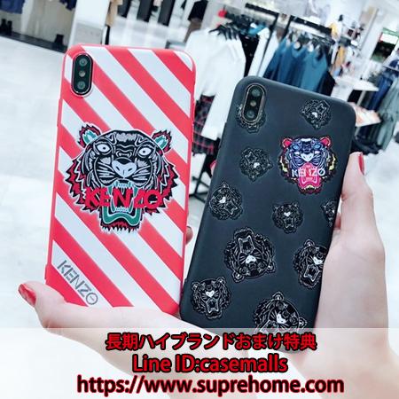 kenzo ケンゾー iPhonexs max ケース 虎柄 個性 カッコイイ