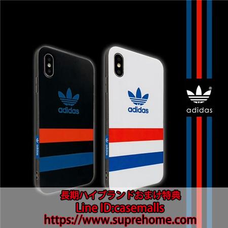 Adidas スマホケース iPhoneXs Max ケース つや消し アディダス 送料無料