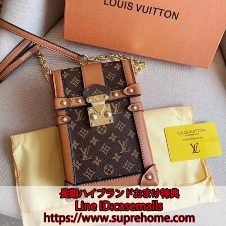 LOUIS VUITTON バッグ 斜め掛け 矩形 上品 携帯入れ可能 ルイヴィトン