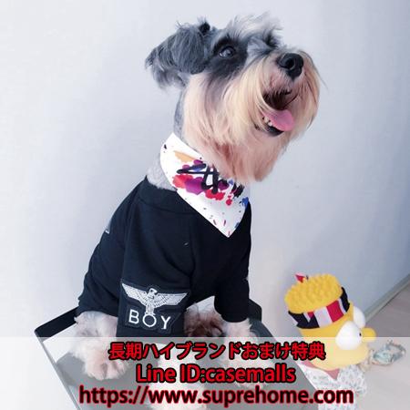Tシャツ 夏 薄手 BOY LONDON 犬 猫 ペット用 涼しい ペット服