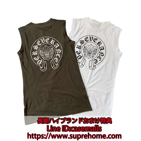 CHROME HEARTS トップス タンクトップ クロムハーツ タンク Tシャツ 袖なし