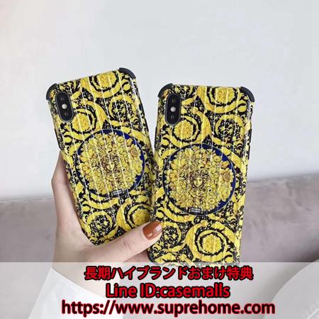 Versace iphonexs max ケース スーツケース式 ヴェルサーチ iPhone8plusケース