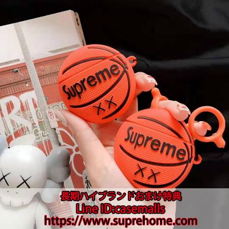 Supreme バスケットボール形イヤホーンケース