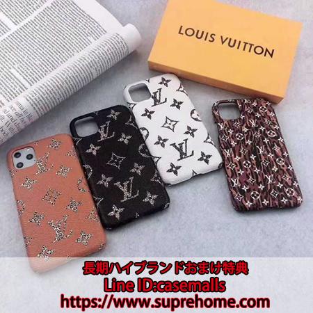 LV ヒョウ柄定番マークプリントスマホケース