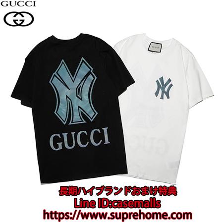 Gucci 反射プリントTシャツ
