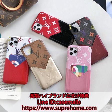 LV iPhone11ケース カード入れ