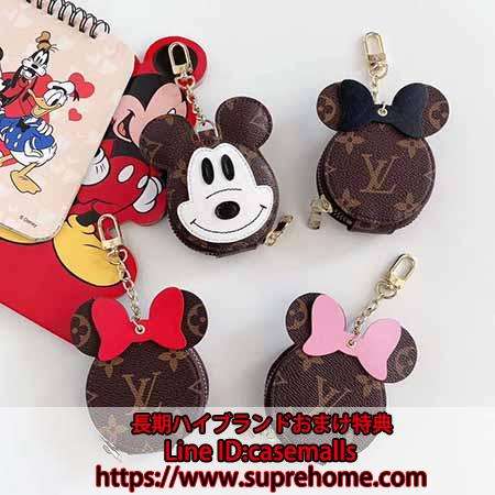 LV ミッキーマウス柄イヤホンケース