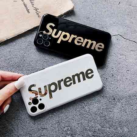 SUPREME iPhone12 Pro Max ケース メッキログ