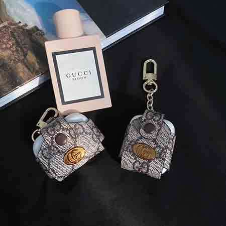 新品！ GUCCI イヤホンケース カラビナ付き 定番柄 AirPods1/2/3代汎用 gucciブランド 風 通販 芸能人愛用  LINEで簡単にご注文可