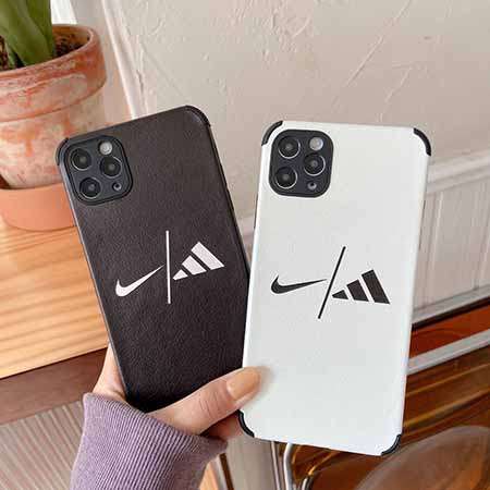 ナイキNikeコラボアディダスiphone12proケース シンプル ブランド ロゴデザイン iphone12pro maxカバー 高品質 Adidas オシャレ iphone12携帯ケース エレガント 代金引換 