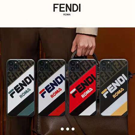 Fendi ブランド柄スプライスカバー