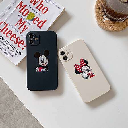 ミッキーマウス柄 可愛い iphone12ケース 