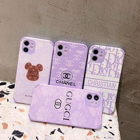 ロゴ付き iPhone12ケース Chanel