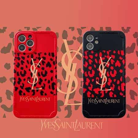 シンプル風アイフォーン12 mini/12スマホケースYSL