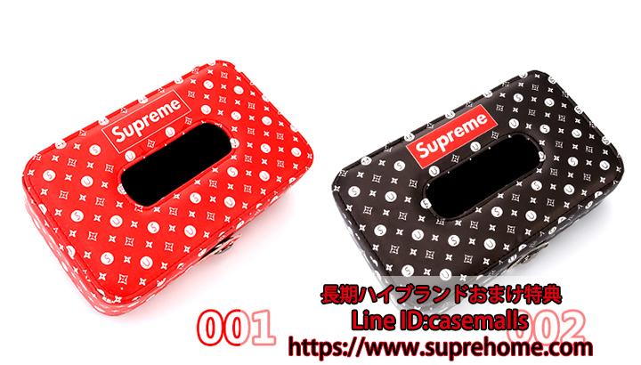 サンバイザー ティッシュケース supreme