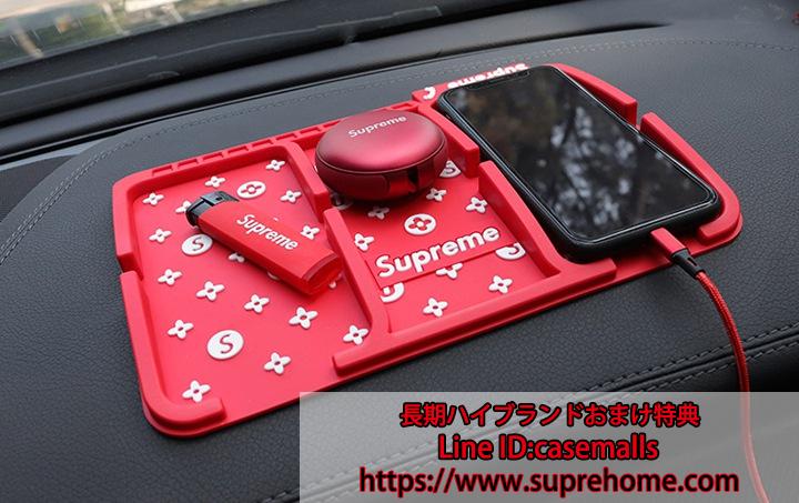 スタンド機能 SUPREME ブランド 滑り止めマット