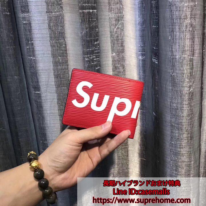 SUPREME LV コラボ 財布