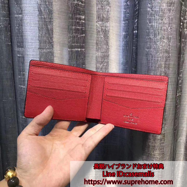 ウォレット シュプリーム ルイヴィトン SUPREME LV コラボ 財布