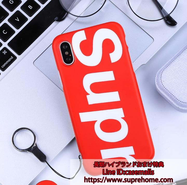 supreme ブランド iPhone8 plusケース