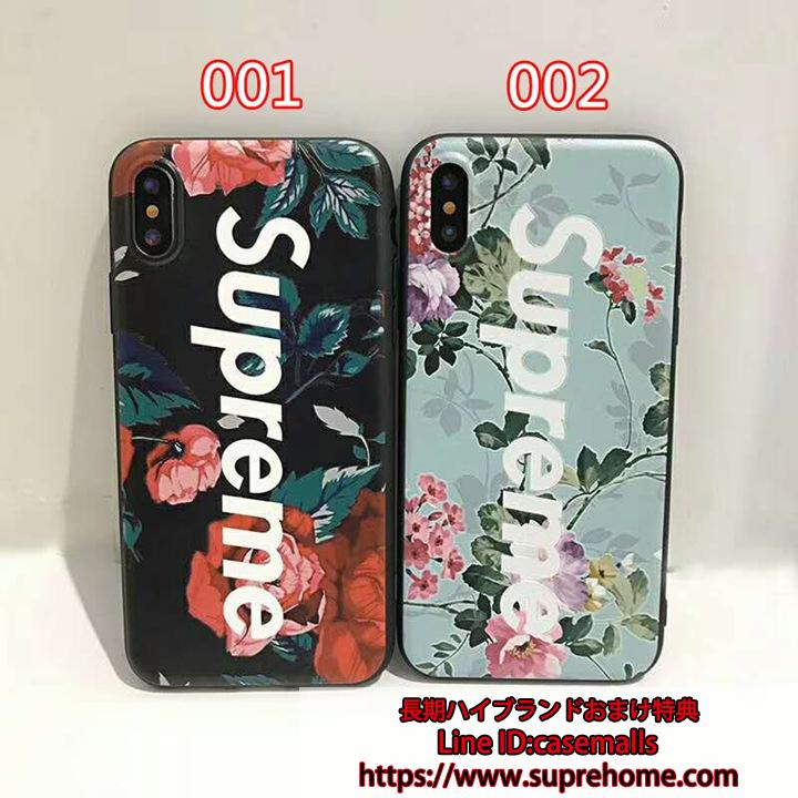 シュプリーム iPhone8Plusケース かわいい