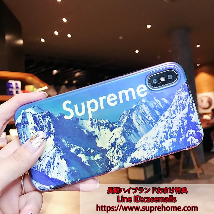 iPhoneX ケース SUPREME 大自然