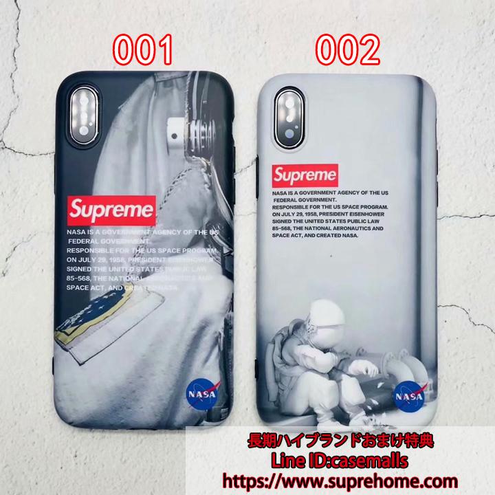 iPhoneXS/XRカバー お洒落 supreme