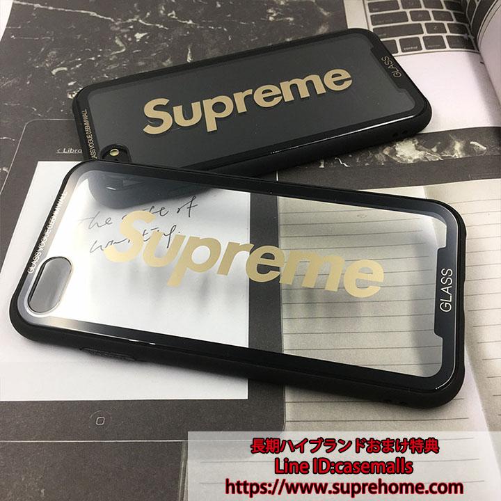 iPhone8 プラスケース かっこいい supreme