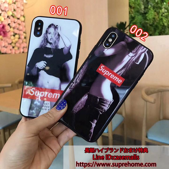 iPhoneXs カバー メンズ SUPREME