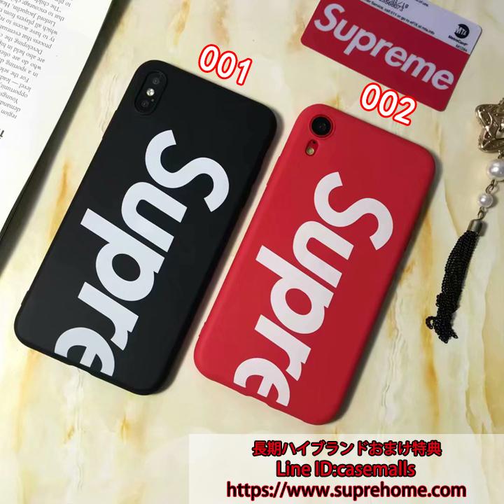 iphonexsカバー ペア用 SUPREME