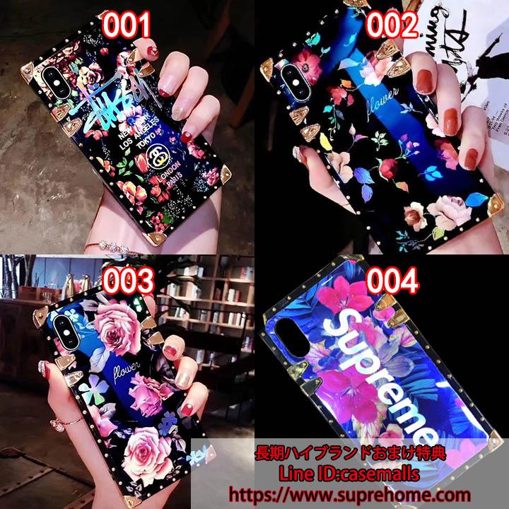 SUPREME iPhoneXs Maxケース 花柄