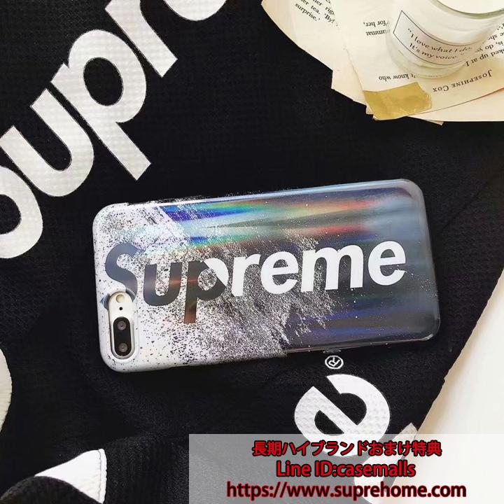 カラフル アイフォンXs Maxカバー SUPREME