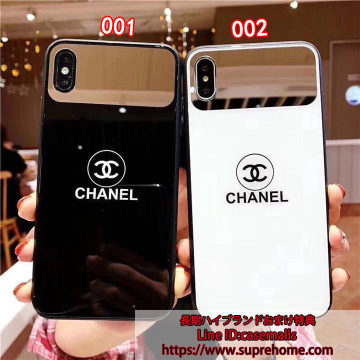 アイフォンXrカバー カップル用 CHANEL