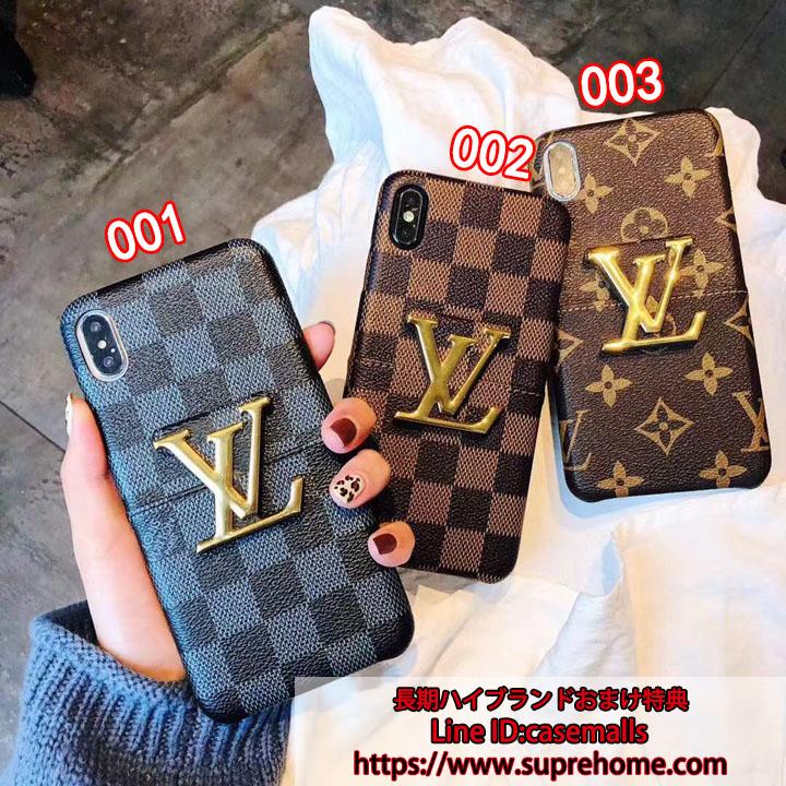 アイフォンXs MAXケース ビジネス風 lv