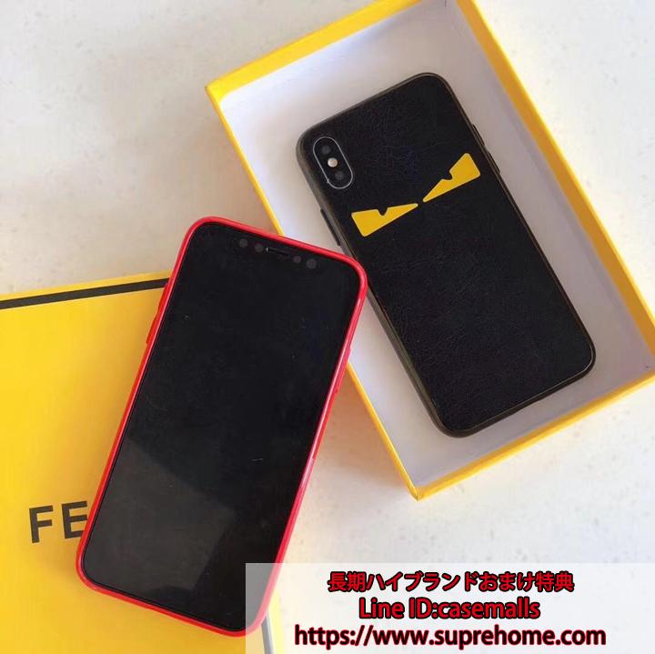 iPhone8 Plusケース fendi パロディ