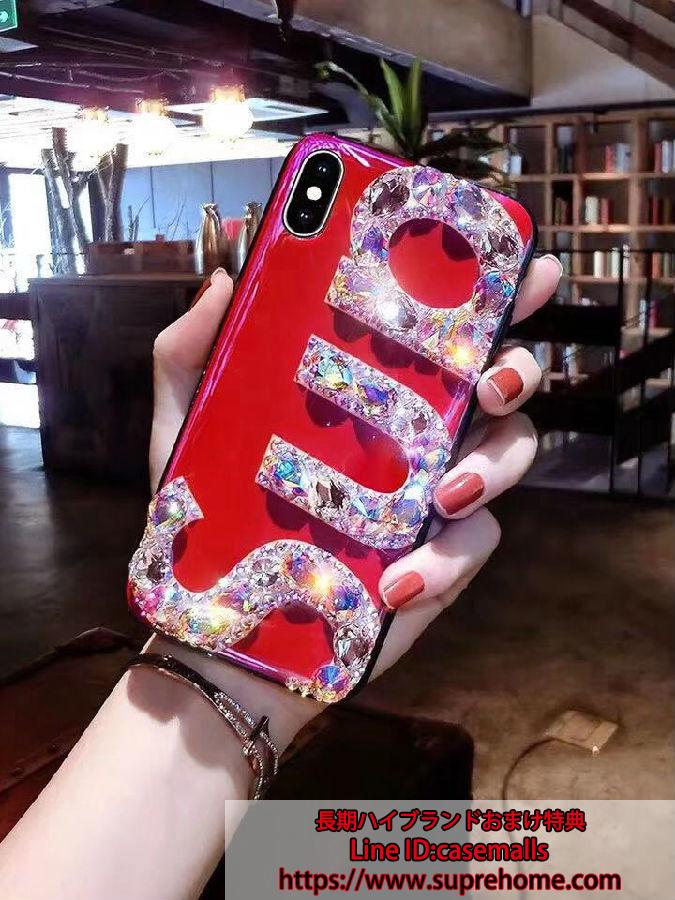 SUPREME IPHONEXS MAXケース キラキラ