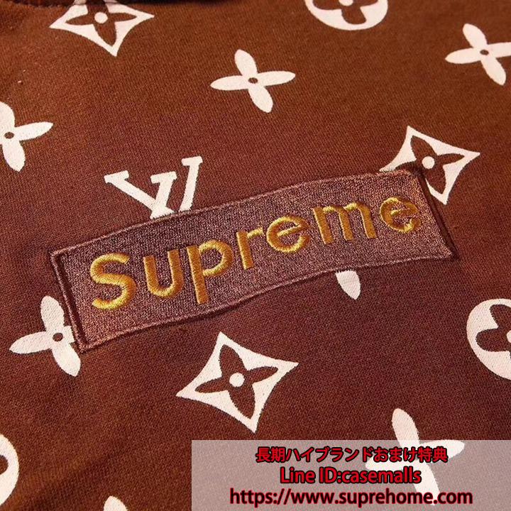 ファション プルオーバーパーカー supreme