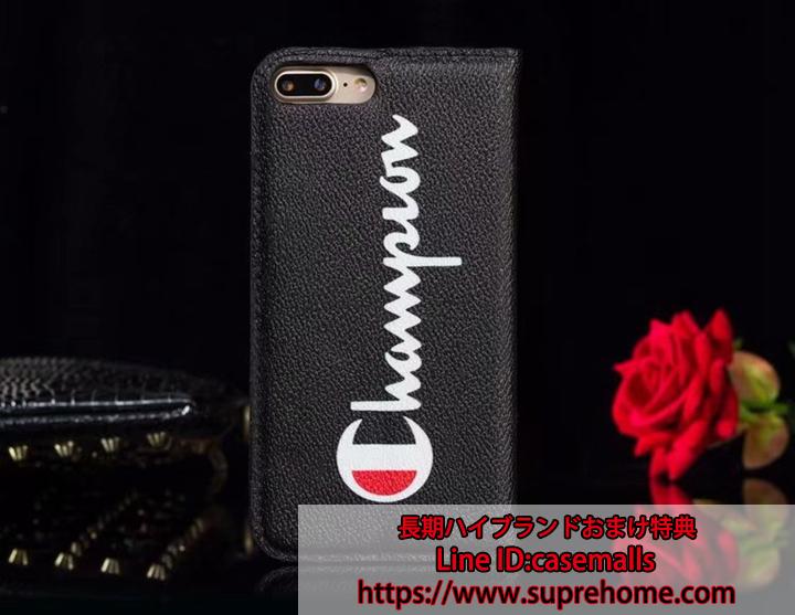 champion iPhone8 plusケース レディース