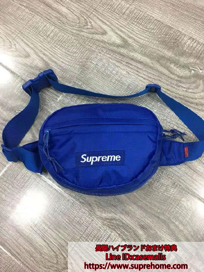 ウエストバッグ supreme レザー製