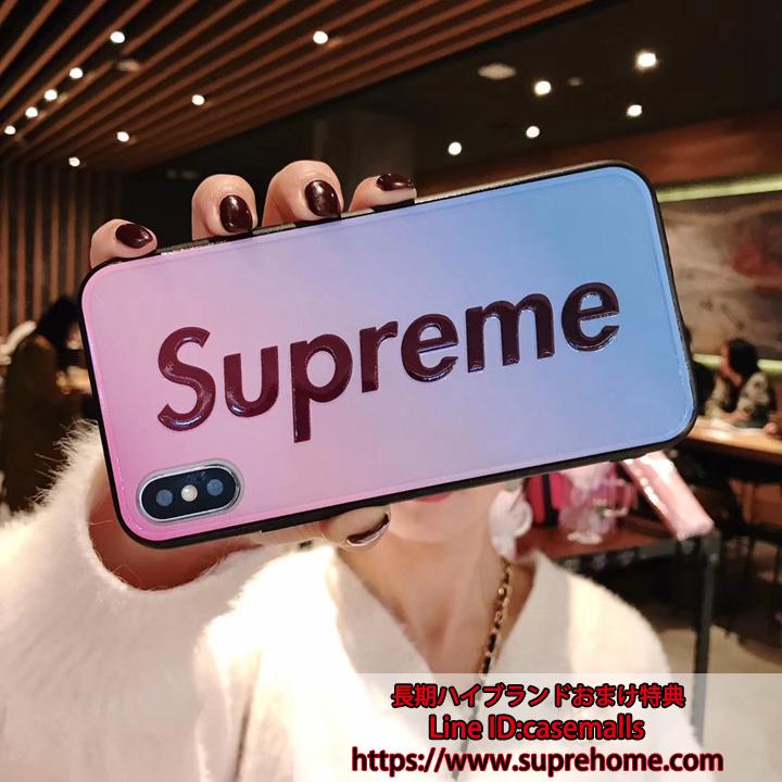 アイフォンxrケース supreme 清新 チャンピオン 男女兼用